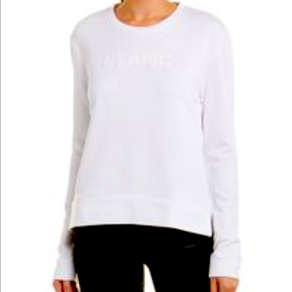 French Connection Blanc White Sweatshirt